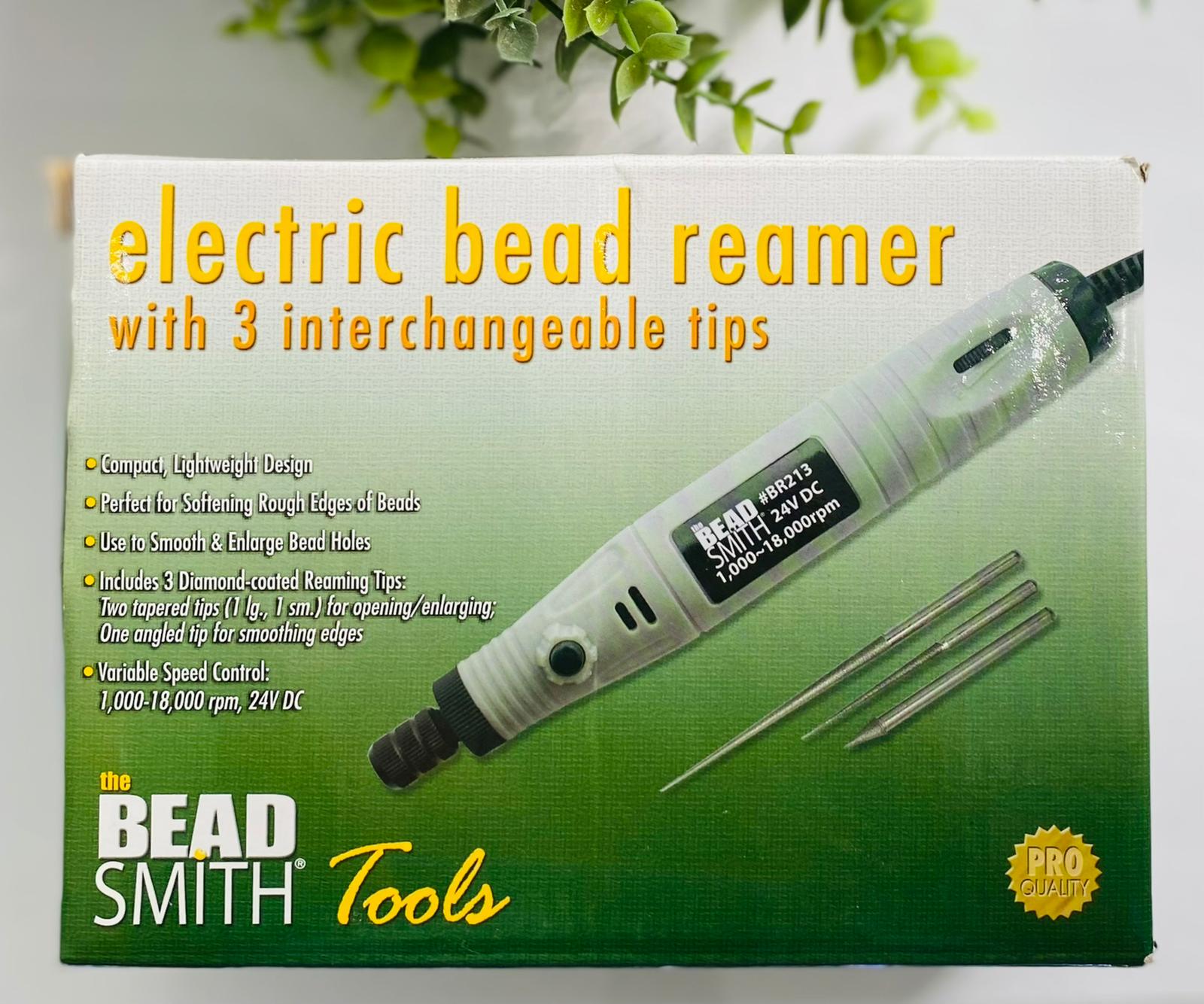 Bead Reamer with easy grip rubber end.