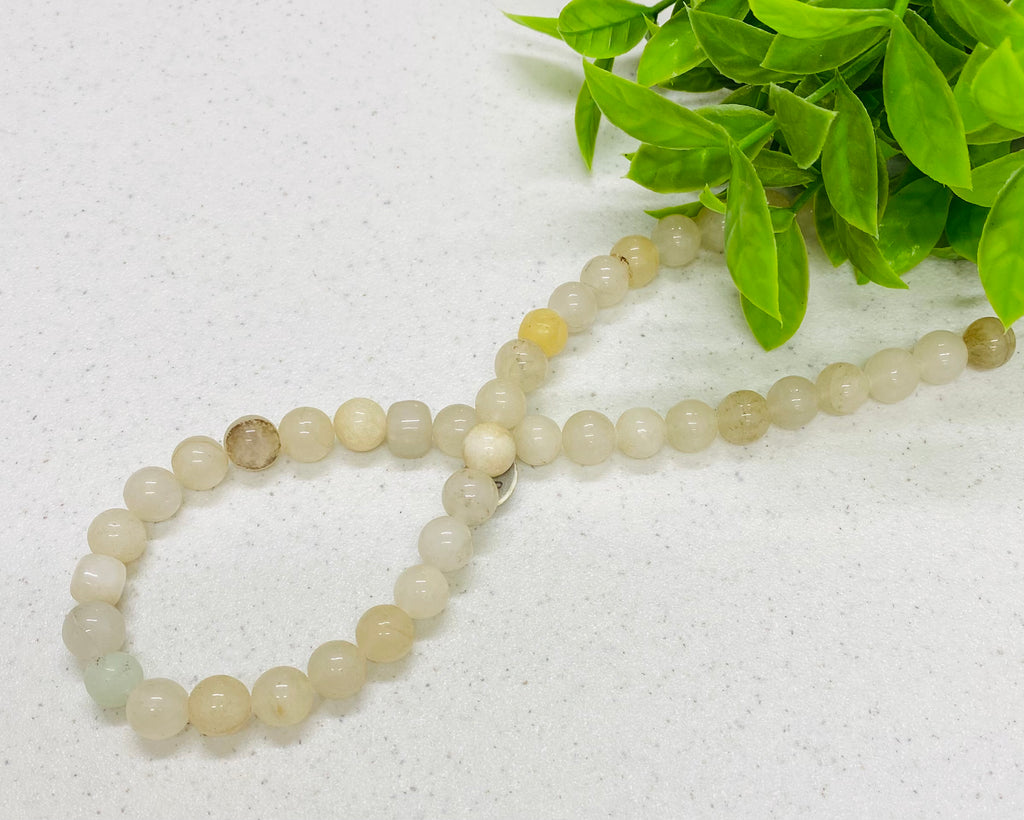 Ivory Jade Beads