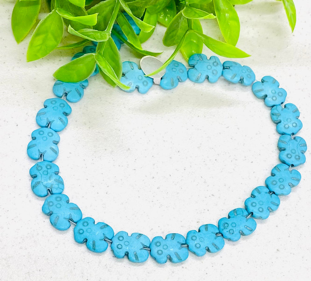 Blue Bear Magnesite Beads