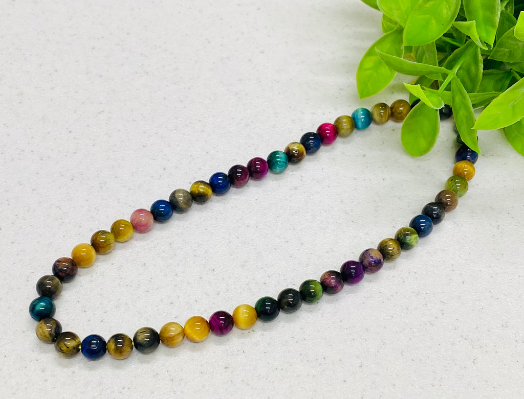 Multicolor Tiger Eye Beads