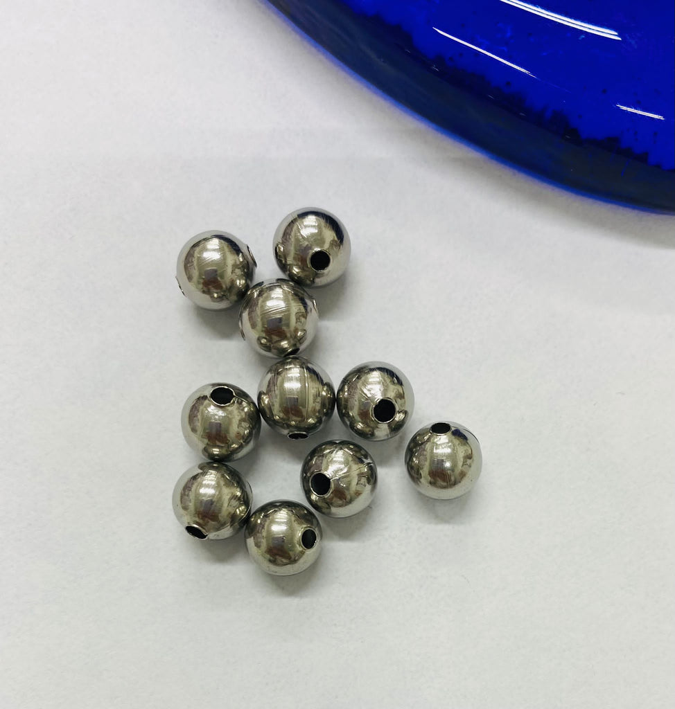 Stainless Steel 7mm Beads