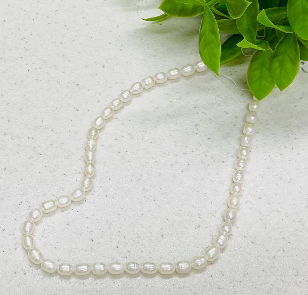 Natural oval Freshwater Pearls Beads