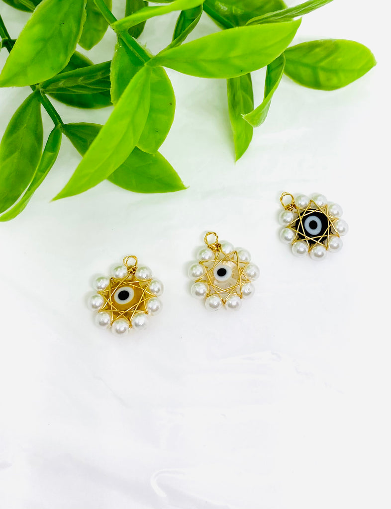 Flower with an Eye Charm